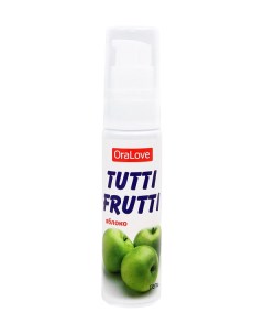 Гель смазка Tutti frutti с яблочным вкусом 30 гр Биоритм