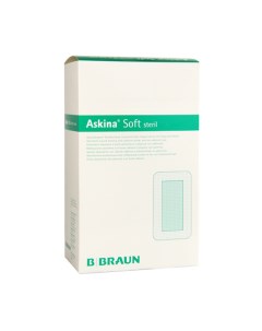 Повязка стерильная послеоперационная Soft 7 5x5 см 50 шт Askina