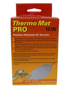 Термоковрик для террариума PRO 10 Вт 25х15 см Lucky reptile