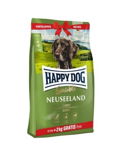 Сухой корм для собак рис ягненок 12 5кг Happy dog