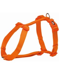 Шлейка для собак Premium H Harness XS S нейлон пластик оранжевый 30 44см 10мм Trixie