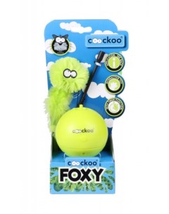 Развивающая игрушка для кошек FOXY пластик зеленый 25 см Ebi