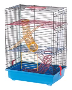 Клетка для крыс мышей хомяков 51х25х37см в ассортименте Inter-zoo