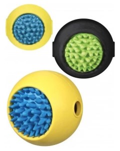 Жевательная игрушка для собак Grass Ball Medium Мячик с ежиком в ассортименте 13 см Jw