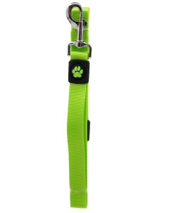 Универсальный поводок для собак Premium нейлон зеленый XL limetka 3 8 120cm Dog fantasy