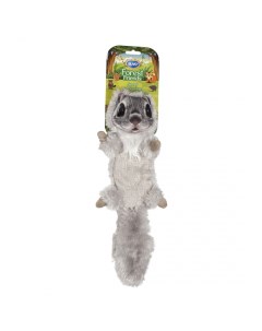 Мягкая игрушка для собак Лесной друг Белка серый 44 см Duvo+
