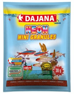 Корм для рыб Neon Mini Granules гранулы 80 мл Dajana