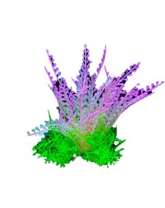 Искусственное аквариумное растение Кустик 00112928 8х5х14 см Ripoma