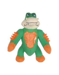 Мягкая игрушка для собак ZS Studs Крокодил зеленый оранжевый 28 см 1 шт Hagen