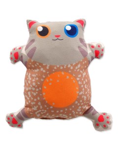 Мягкая игрушка для кошек Toy 1 в виде кошки текстиль мята разноцветный 14 см Magic cat