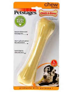Жевательная игрушка для собак Chick A Bone с ароматом курицы большая 18 см Petstages