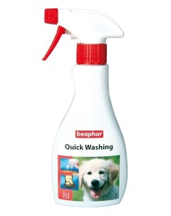 Шампунь спрей для собак Quick Washing универсальный мята 250 мл Beaphar