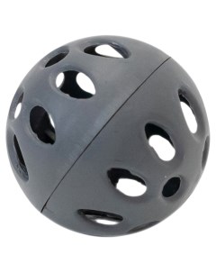 Игрушка для кошек Мяч пластмассовый серый 4 5 см Дарэлл