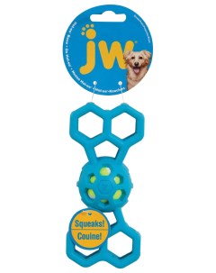 Игрушка Pet Hol ee Bone Dog Toy Перетяжка с пищалкой для собак 15 см в ассортименте Jw