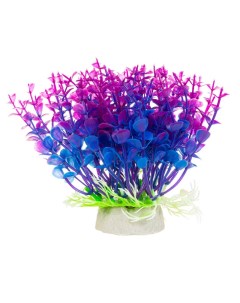 Растение для аквариума Микрантемум сине фиолетовый пластик 55 см Nobrand