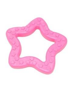 Жевательная игрушка для собак Звезда розовый длина 8 см Homepet