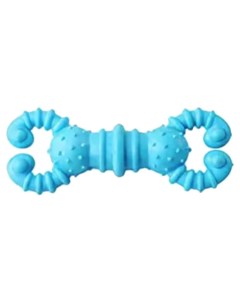 Жевательная игрушка для собак Гантелька crabs синий длина 12 7 см Homepet