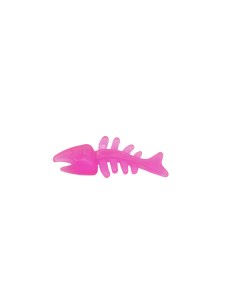 Жевательная игрушка для собак Рыбья кость розовый длина 12 7 см Homepet
