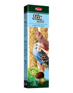 Лакомство для птиц Stix herbs с витамином С 80г Padovan