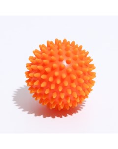 Игрушка Мяч массажный 2 7 7 см оранжевая Зооник