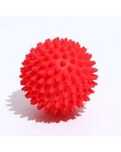 Игрушка Мяч массажный 2 7 7 см красная Зооник