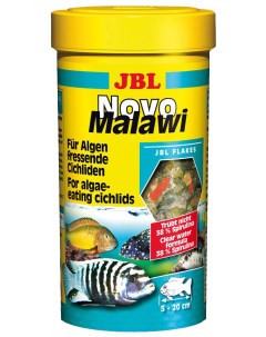 Корм для рыб NovoMalawi хлопья 1 л Jbl