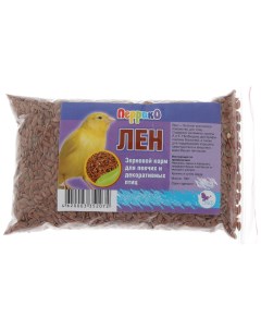 Сухой корм для декоративных и певчих птиц Перрико Лен 100 г Nobrand