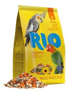 Сухой корм для волнистых попугаев 4шт по 1кг Rio