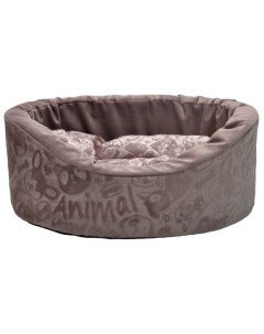 Лежак для животных велюр розовый 49x43x17 см Homepet