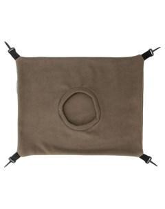 Гамак для грызунов флис с карманом хаки размер 33 x 43 см d 14 см Osso fashion