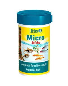 MICRO STICKS корм палочки для мелких тропических рыб мелкие палочки 100 мл х 2 шт Tetra