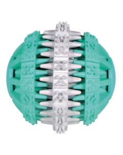 Жевательная игрушка для собак Мяч Denta Fun зеленый белый 7 5 см Trixie