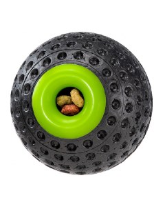 Игрушка для собак Chewa Boing Medium Мяч диспенсер жевательный черный 6 3 см Ferplast