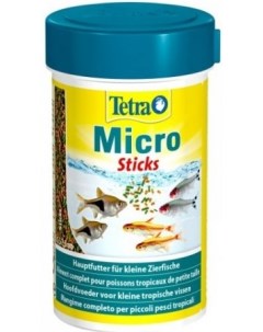 Корм для мелких тропических рыб MICRO STICKS палочки 100 мл Tetra