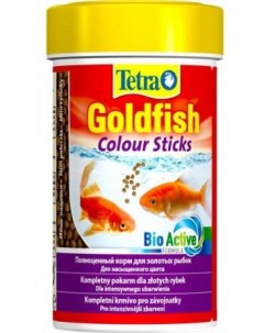 Корм для золотых рыб AniMin Goldfisch Colour Sticks улучшение окраса палочки 100 мл Tetra