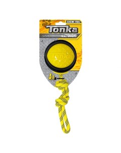 Развивающая игрушка для собак желтый 10 см 1 шт Tonka