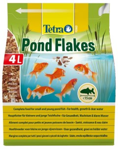 Корм для прудовых рыб Pond Flakes хлопья 4 л Tetra