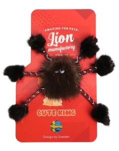 Игрушка для кошек Manufactory Паук из норки 7 см Lion