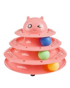 Универсальная игрушка для кошек полипропилен розовый 24 5 см 1 шт Zoowell