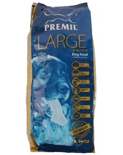 Сухой корм для собак Large 1 кг Premil