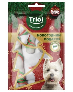 Лакомство для собак New Year Рождественский подарок 8 шт по 59 г Триол