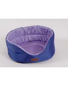 Лежанка для собак 56x60x23см фиолетовый синий Katsu
