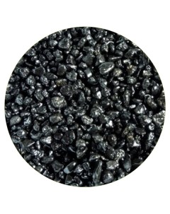 Грунт Эко Грунт Цветная мраморная крошка Черный блестящая 2 5 мм 7 кг Экогрунт