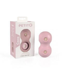 Жевательная игрушка для щенков Water chew toy Coco резиновая розовая 12 см Petit