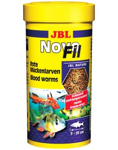Кормовая добавка для рыб NovoFil мотыль 250 мл Jbl