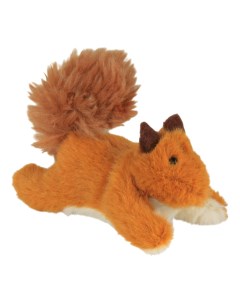 Мягкая игрушка для кошек Белка плюш оранжевый 9 см Trixie