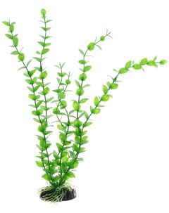 Искусственное растение для аквариума Бакопа зеленая Plant 010 30 см пластик Barbus