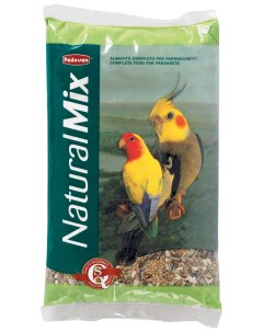 Сухой корм для средних попугаев NATURALMIX PARROCCHETTI 6 шт по 850 гр Padovan