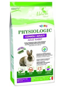 Сухой корм для грызунов Physiologic Adult Dwarf Rabbits Фитококтейль 800 г Cliffi