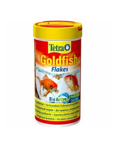 Корм Goldfish Flakes для золотых рыбок хлопья 250 мл Tetra